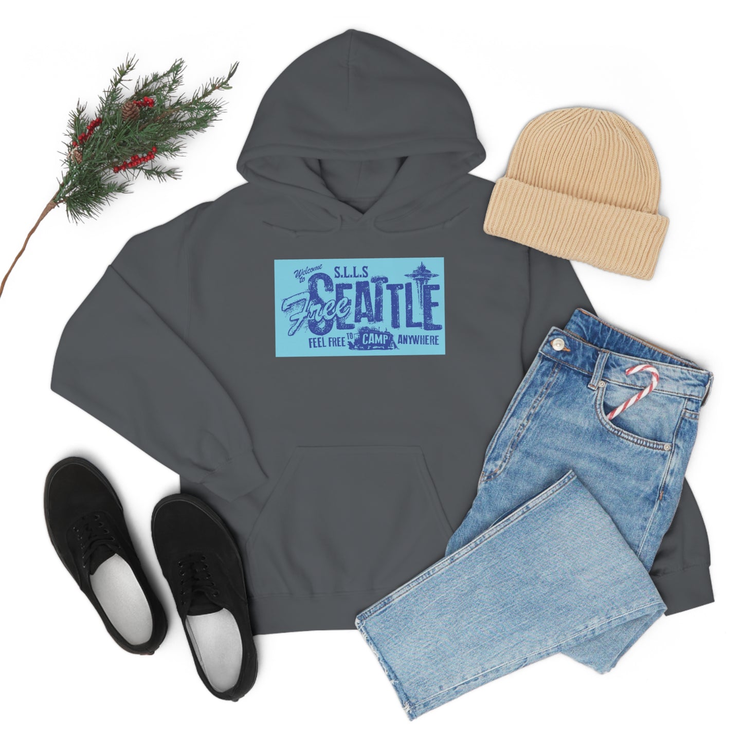 Feel Free | Heavy Blend™ Hooded Sweatshirt