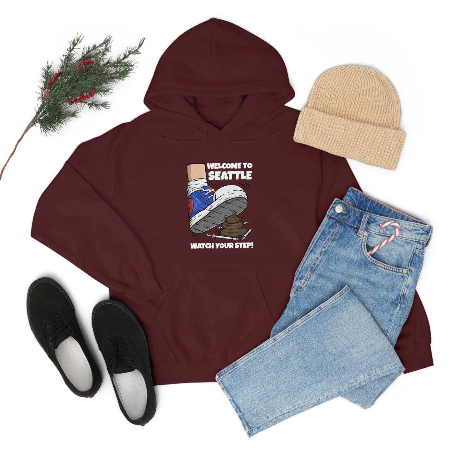 Welcome to Seattle | Heavy Blend™ Hooded Sweatshirt