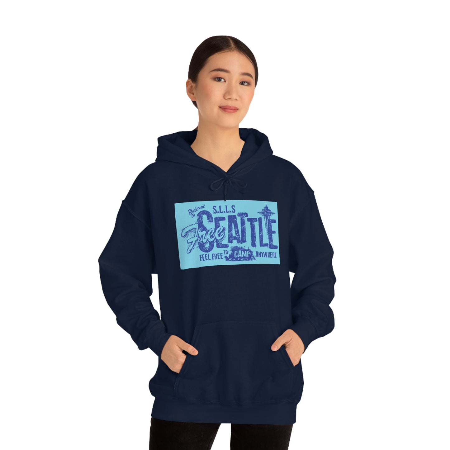 Feel Free | Heavy Blend™ Hooded Sweatshirt