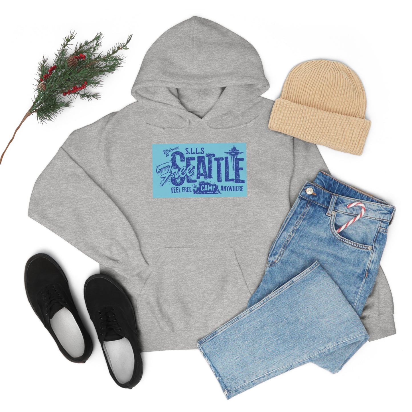 Feel Free | Heavy Blend™ Hooded Sweatshirt