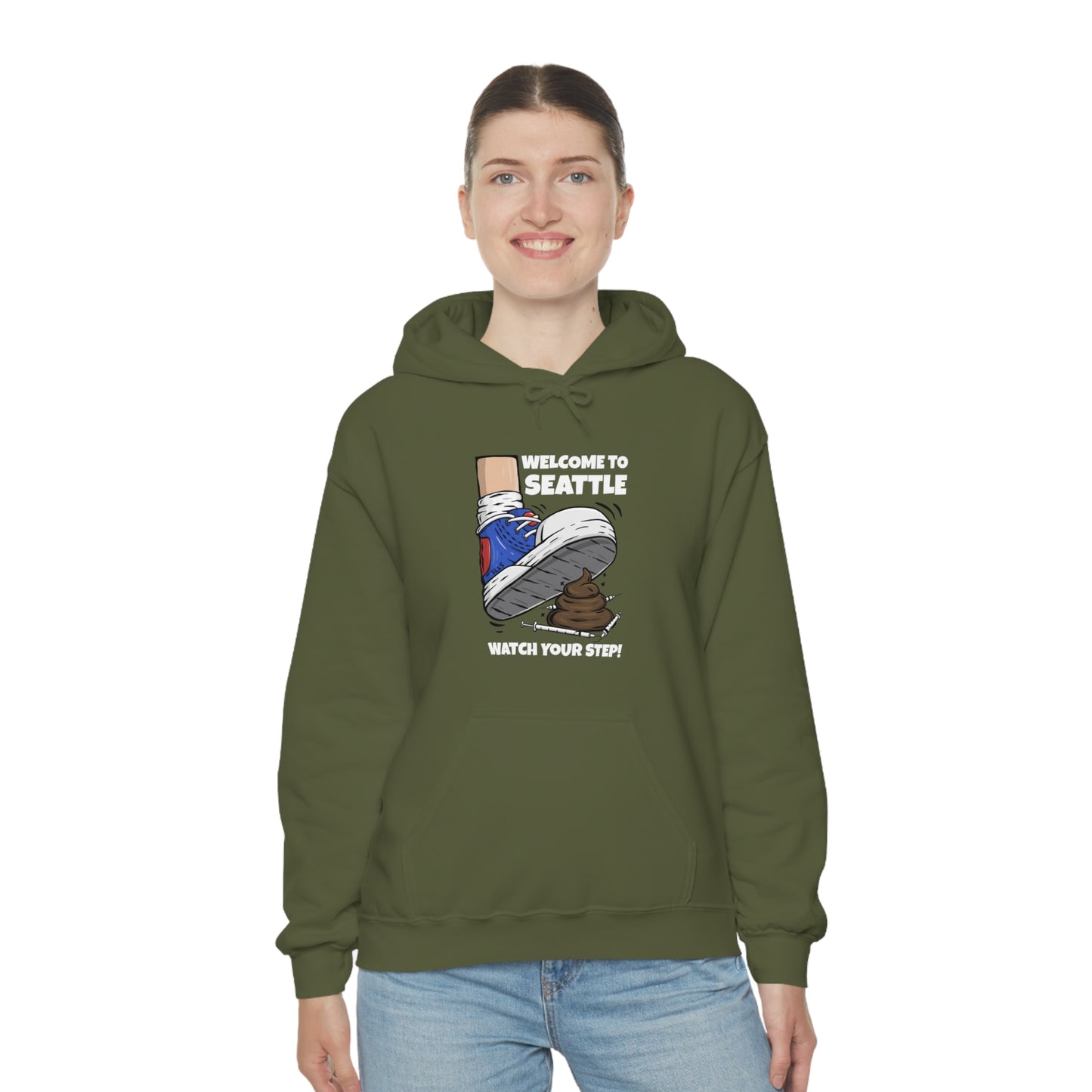 Welcome to Seattle | Heavy Blend™ Hooded Sweatshirt