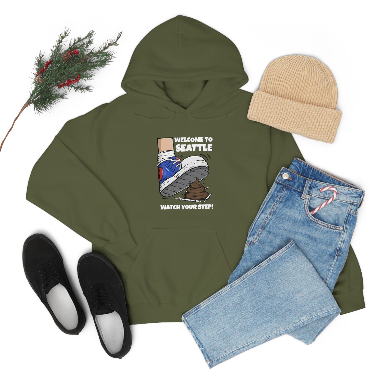 Welcome to Seattle | Heavy Blend™ Hooded Sweatshirt