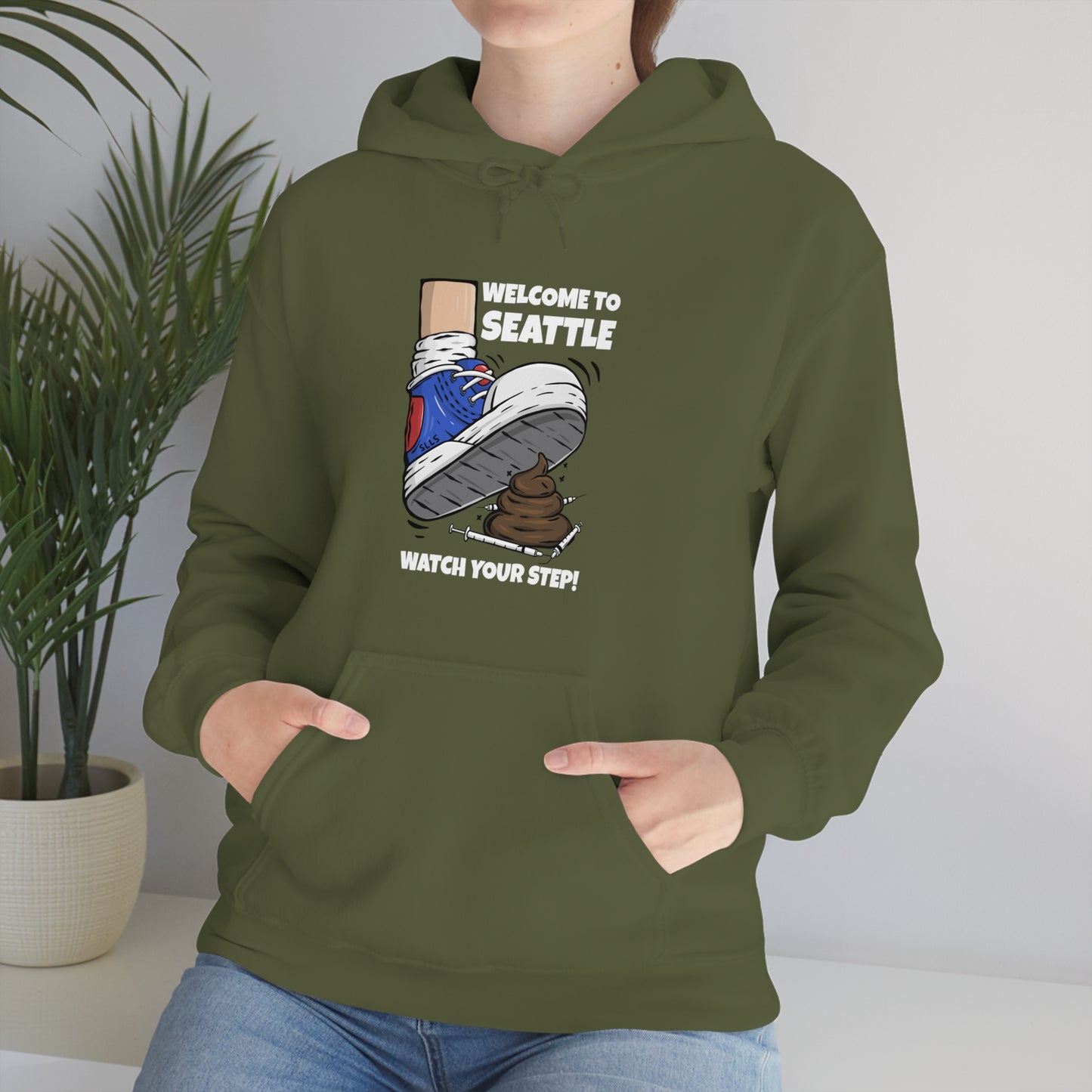 Welcome to Seattle | Heavy Blend™ Hooded Sweatshirt
