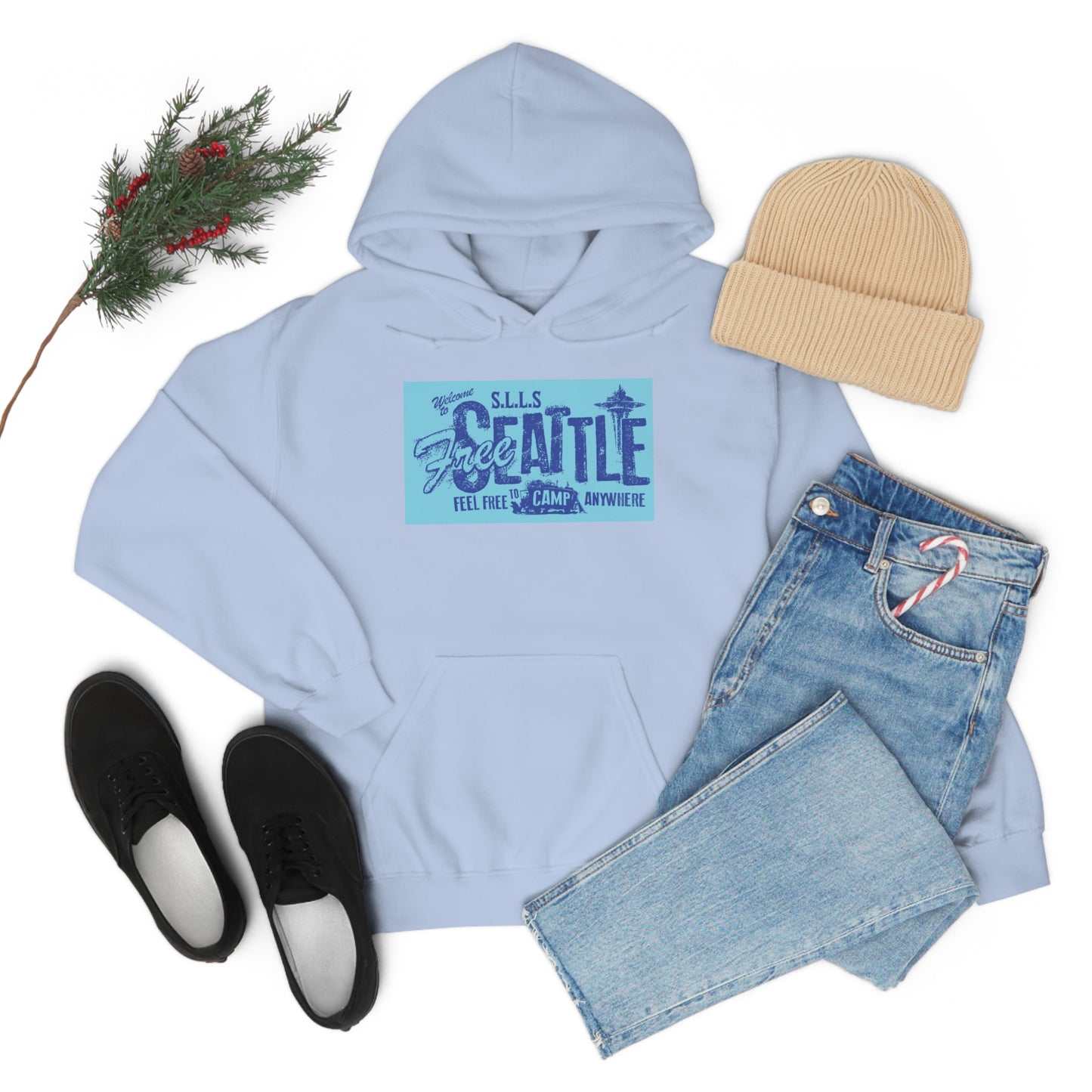 Feel Free | Heavy Blend™ Hooded Sweatshirt