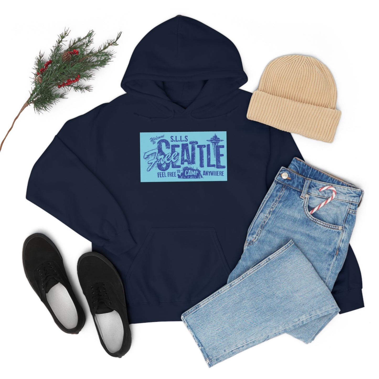 Feel Free | Heavy Blend™ Hooded Sweatshirt