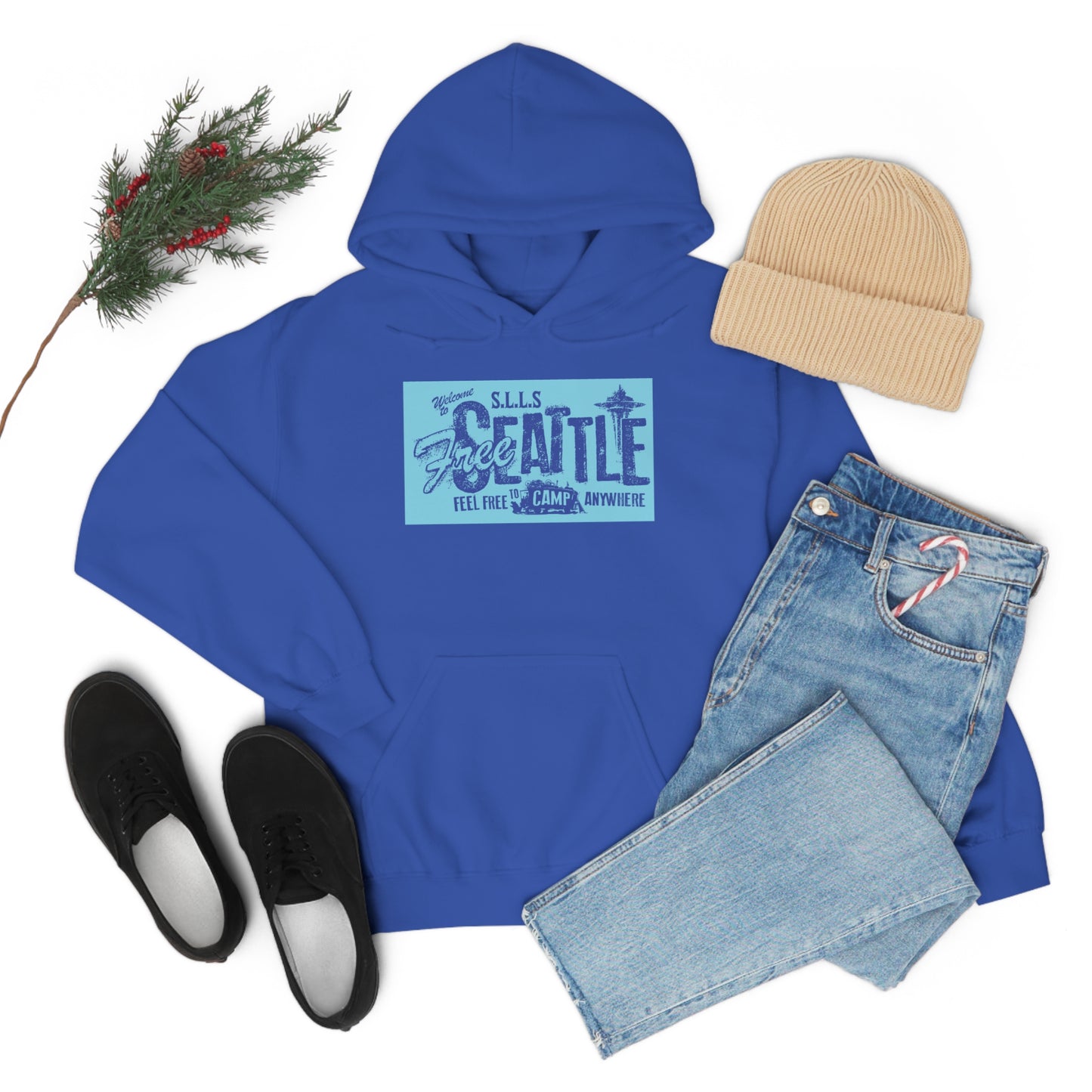Feel Free | Heavy Blend™ Hooded Sweatshirt