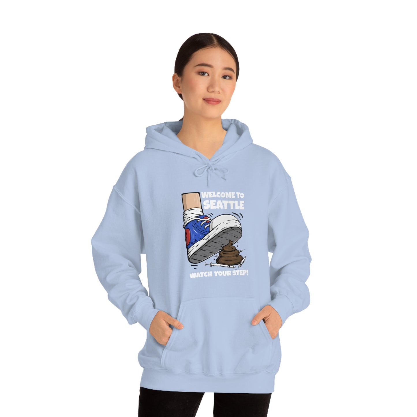 Welcome to Seattle | Heavy Blend™ Hooded Sweatshirt