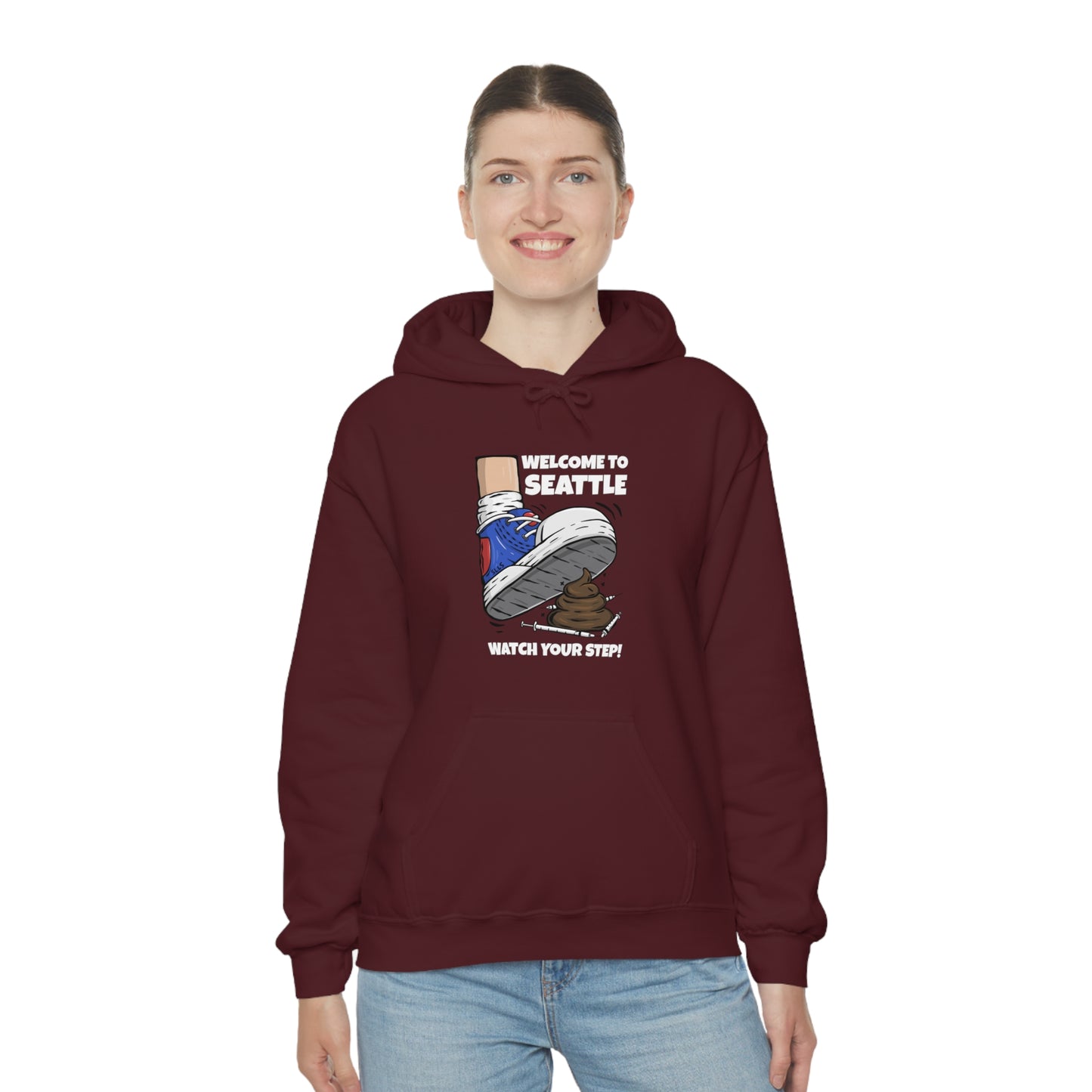 Welcome to Seattle | Heavy Blend™ Hooded Sweatshirt