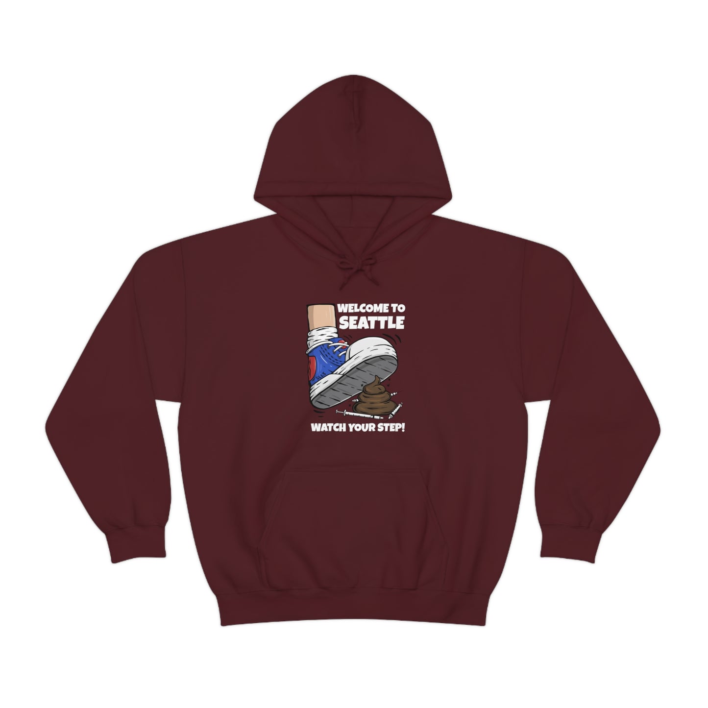 Welcome to Seattle | Heavy Blend™ Hooded Sweatshirt