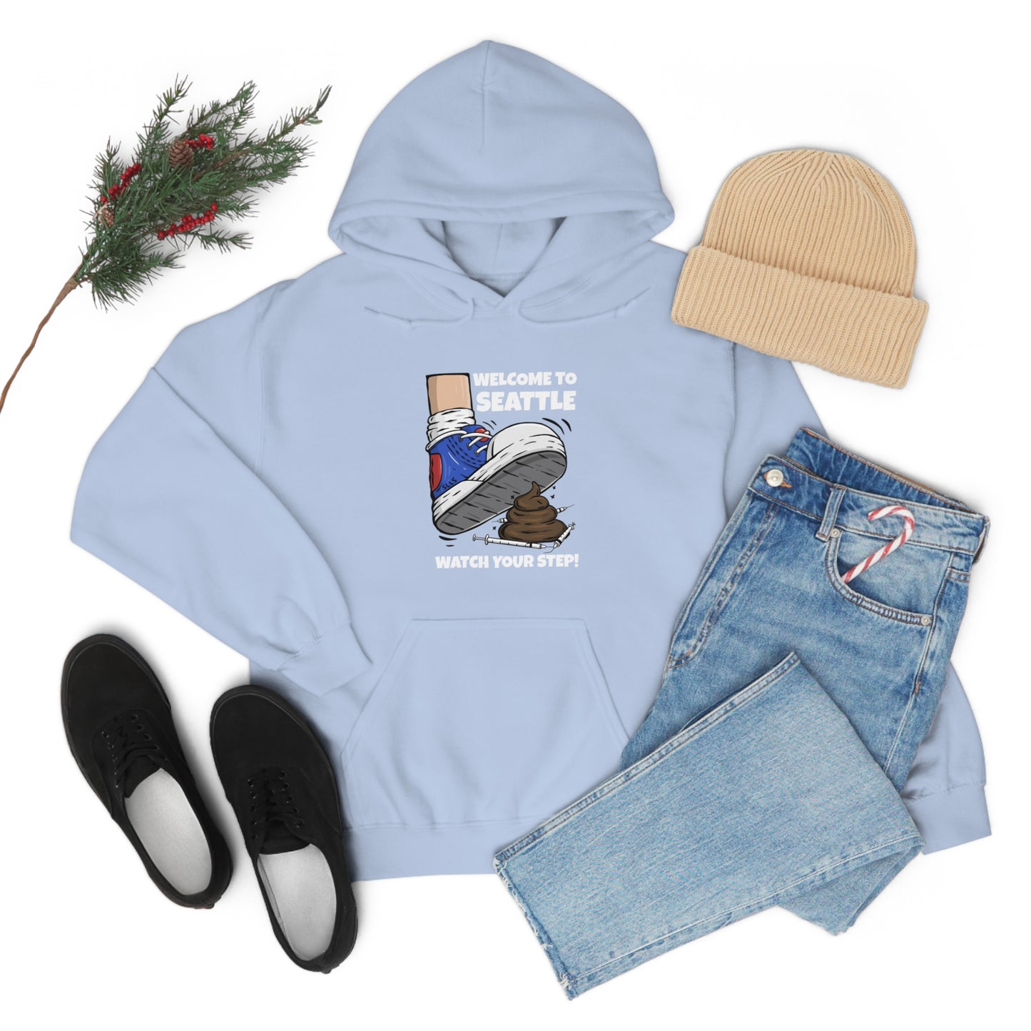 Welcome to Seattle | Heavy Blend™ Hooded Sweatshirt