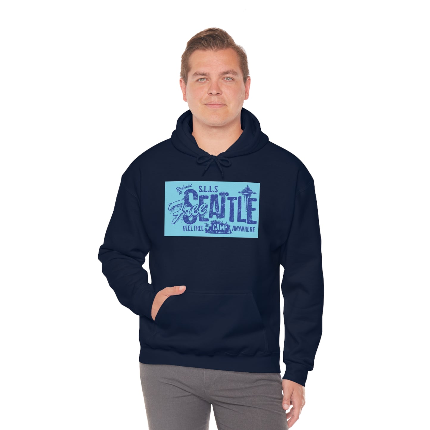 Feel Free | Heavy Blend™ Hooded Sweatshirt