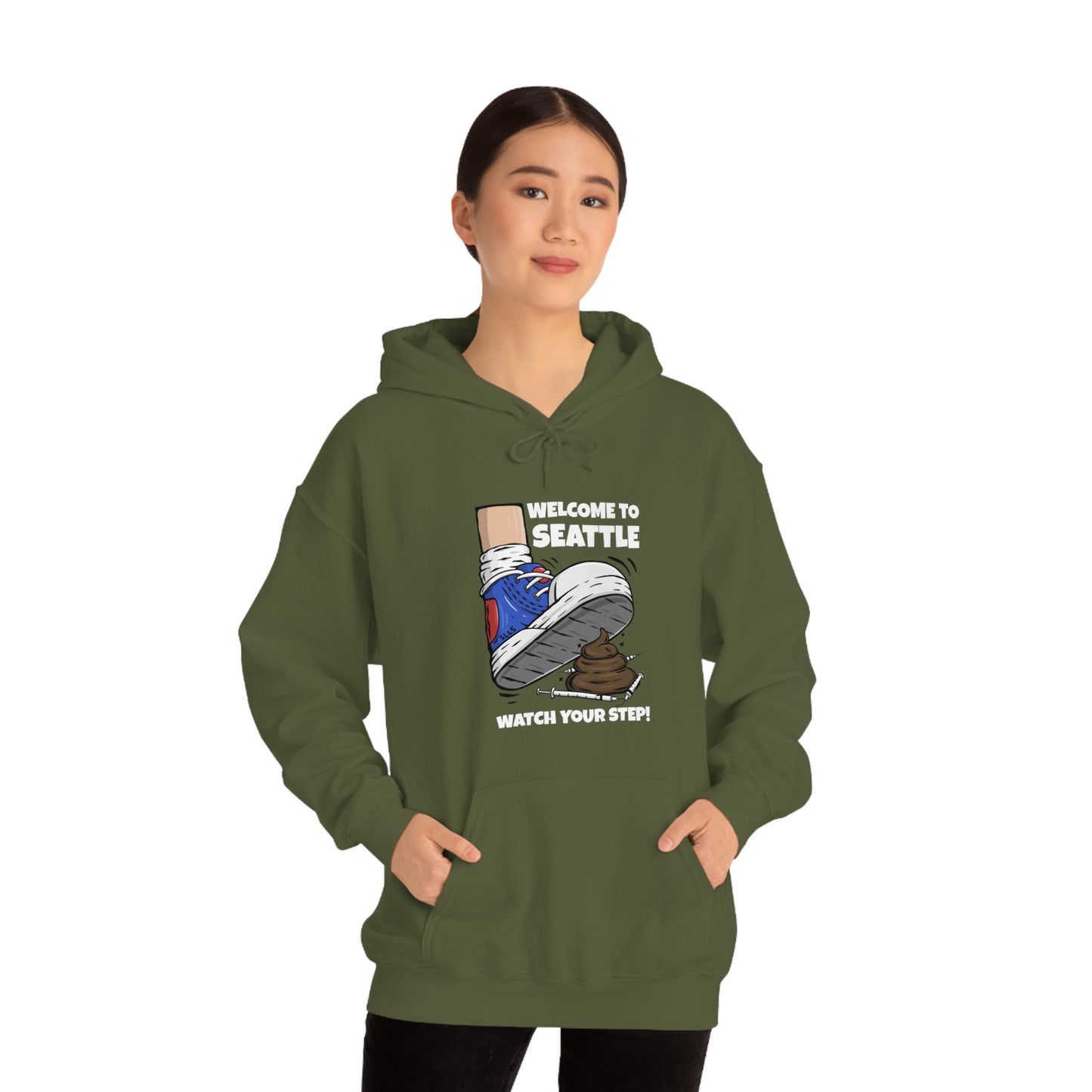 Welcome to Seattle | Heavy Blend™ Hooded Sweatshirt