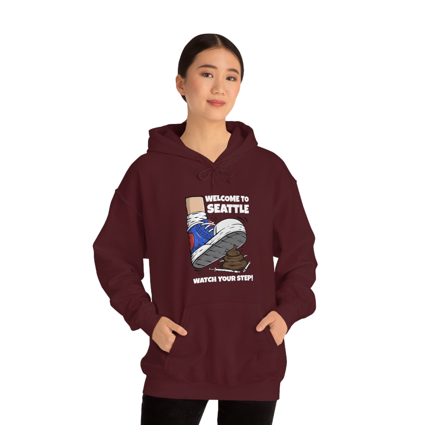 Welcome to Seattle | Heavy Blend™ Hooded Sweatshirt