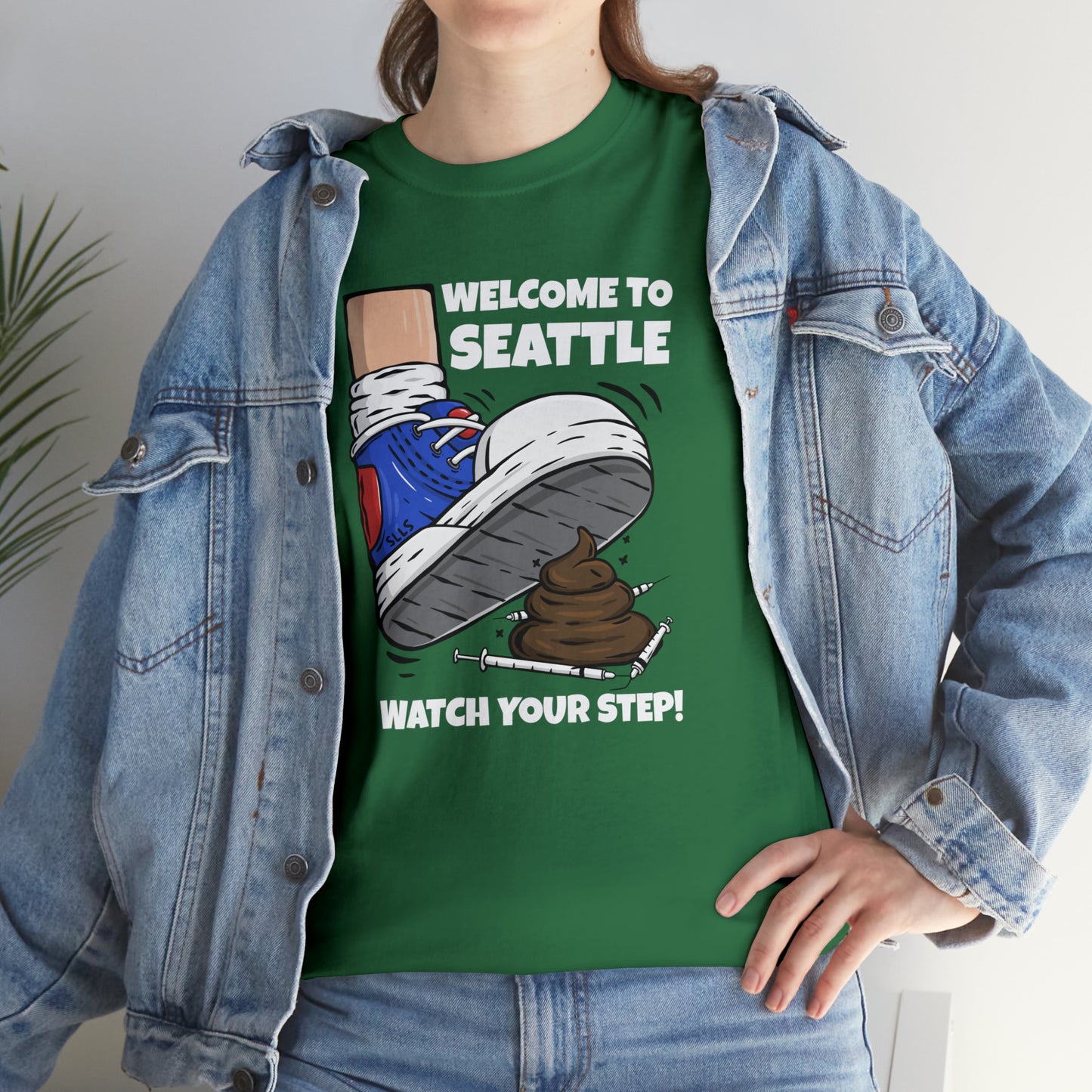 Welcome to Seattle | Heavy Cotton Tee